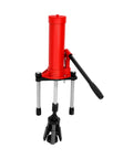 Badass 15 Ton Hydraulic Cylinder Liner Puller Kit For Universal Wet Dry Engine Sleeve Ripper with red hydraulic puller design.