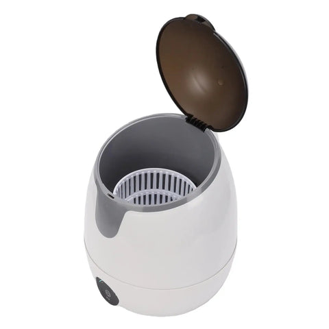 Mini Washing Machine With Turbo Dehydration Spin Slash Drying Time In A Flash, Portable Laundry Spinner with open lid.