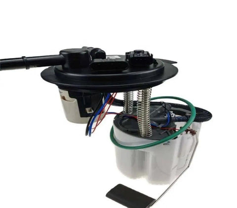 Top Shelf Heavy Duty Replacement Fuel Pump Assembly With Built In Pressure Regulator showing wiring and assembly details for optimal gasoline flow.