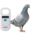 AR180 Pet Microchip Reader For Dogs And Cats, Reads 15-Digit ISO 11784/11785 FDX-B Chips, shown with a pigeon.