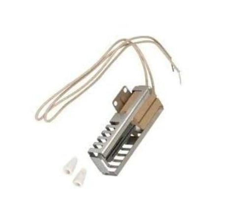 Universal 1.5 Inch Oven Igniter Replacement For Gas Ovens And Ranges 41 205 Norton 501A with wire nuts and shield