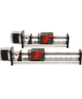 3 Axis Linear Motion Guide System With Ball Screw And Stepper Motor, Silent Smooth Slide, A Real Workhorse Table Stage For Vertical Positioning, High Precision CNC Or Automation Slide Rail, Built To Last. aluminum linear stage with stepper motor and ball screw