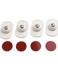 Four Pack Slick Rolling Ball Casters For Plastic Storage Boxes And Totes With Durable Hybrid Or Solid Build for easy mounting.