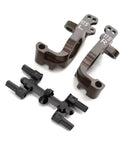 Precision Machined Aluminum C Hub Carrier Caster Block For 1/8 Scale Rc Buggies And Trucks With 17.5 Degree Camber Angle, featuring left and right parts.