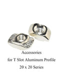 Sliding T Slot Nuts 2020 Series M3 Drop In Pack Of 30 Carbon Steel Nickel Plated Half Round Roll In For 6mm Slot Aluminum Profiles