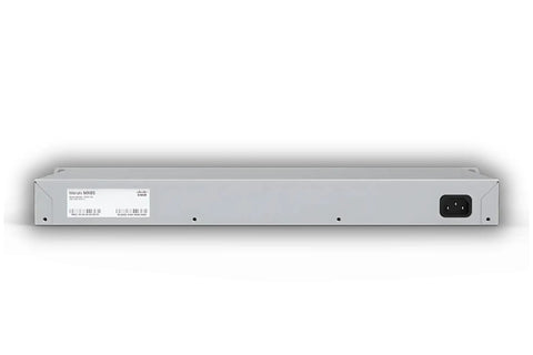 Cloud Managed Firewall Delivers Heavy Duty 1Gbps Protection With Eight Gigabit Ports For Dead Simple Network Expansion Includes A Full Three Year License Packed With SDWAN And Layer Seven Visibility That Is A Real Game Changer, gray unit with ports.