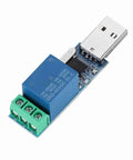 LCUS-1 USB Relay Module With 5V USB Control, 10A Switching, Overcurrent Protection, No Fuss Smart Home Automation Ready, Plug And Play Microcontroller Interface For DIY Projects, Fast Response And Reliable Device Control. USB relay module with screw terminal and connector