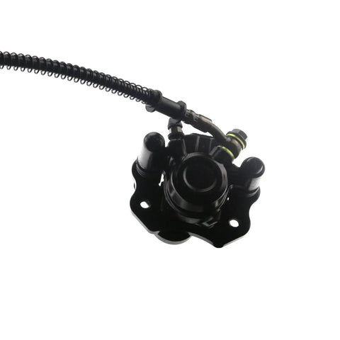 Rear Hydraulic Brake Caliper Master Cylinder Kit for Go Karts ATVs Golf Carts Drift Trikes visible from top angle