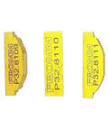 Grip Plate Spare Parts Kit For P328S P329S And P328 P329 Battery Powered Plastic Strapping Tool Including P32.8109 P32.8110 P32.8111, yellow steel parts