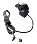 Thumb Throttle For Ebike Left Or Right Hand 5 Pin Electric Bicycle Accelerator With 0.8V 4.2V Output PC ABS Replacement Part RoHS Certified