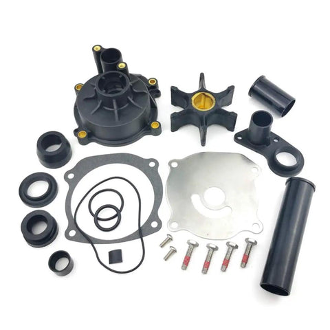 Water Pump Impeller Repair Kit With Housing For Johnson Evinrude OMC Outboard Motors 75 90 105 115 120 130 135 140 150 175 200 225 250 HP V4 V6 V8 Replacement Parts