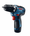12V Max EC Brushless 3/8 Inch Drill Driver Kit With Ultra Lightweight 1.6 Lb Tool, 300 Inch-Pounds Torque, 1,750 RPM
