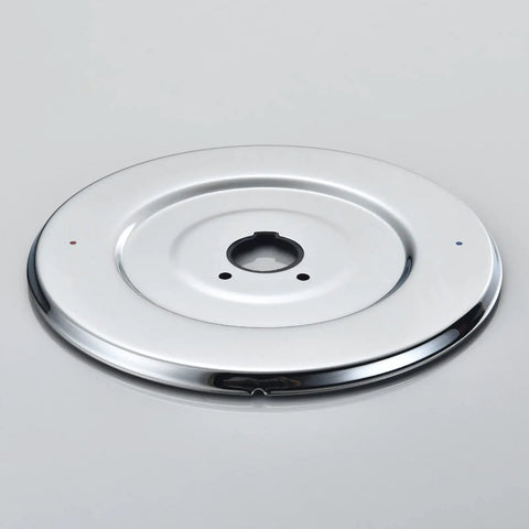 Escutcheon Replacement For Moen 16090 One-Handle Tub And Shower Faucets Chrome Finish All Metal Build Display