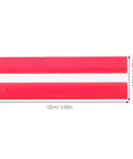 Self Adhesive Acrylic Cabinet And Window Hinges With Adjustable Angles 4 Pack Transparent Piano Hinges in red, size 10cm x 3.5cm