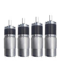 Beefy Torque Planetary Gearbox For 775 DC Motor 12 Volt Or 24 Volt 42mm Size in silver finish, front view