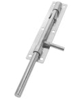 No Brainer Heavy Duty Stainless Steel Slide Bolt Latch Set For Fence Gates And Wood Sheds Built Tough With A Smooth Manual Slider.