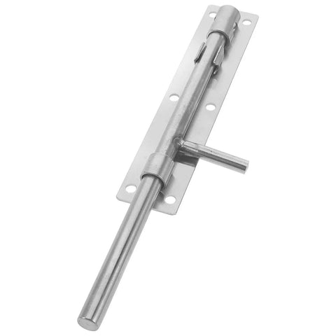 No Brainer Heavy Duty Stainless Steel Slide Bolt Latch Set For Fence Gates And Wood Sheds Built Tough With A Smooth Manual Slider.