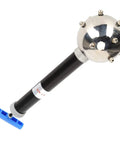 Top Grade Physics Lab Gear For Knockout Science Demonstrations Featuring Liquid Pressure Ball Rig with steel nozzles and aluminum housing.