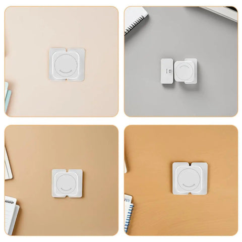 Six Pack Safety Cabinet Locks With Easy Install And Invisible Design Plastic Childproof Door Latches For Cupboards And Fridge