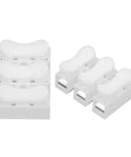 200 Pack Quick Connector Cable Clamps Terminal Block Wire Press Springs For Electric Motors And Electrical Projects, Easy 3 Step Assembly