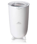 Extra Large Towel Warmer Bucket For Two Towels Robes And Blankets Heats Towels Inside And Out With Built In Timer, white design.