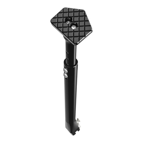 Adjustable Dirt Bike Kickstand With Three Level Height And 15mm Per Level Tilt For Beta RR 2T And XTrainer Black front view