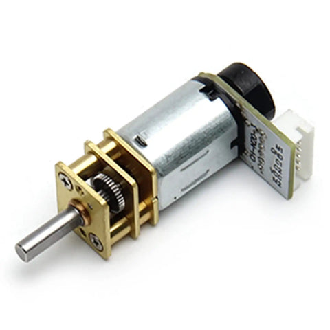 DC 6V 500RPM Gear Motor With Hall Encoder Micro Mini GA12 N20 Speed Reduction Gearbox for DIY Toys Cars.