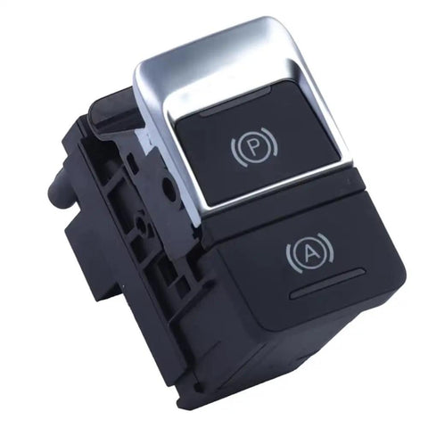 Solid Electric Parking Brake Actuator Switch Replacement Button Fits Audi A6 C7 2011 Through 2018, close-up view showing button design.