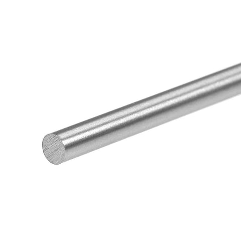 Round steel rod close-up, 4 mm diameter, 150 mm long