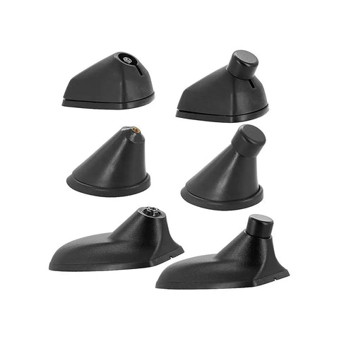 Antenna Delete Cap Kit For Mazda Mitsubishi Subaru Models Aluminum Base Cap Covers Not For Radio Antenna Replacement, various angles
