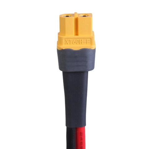 Top Shelf Heavy Duty Male To Female Extension Cord Pure Copper Core connector, 12AWG, suitable for RC rigs and battery packs.