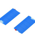 Blue 206 Helicopter Side Wing Set high strength lightweight panels kit for RC heli plug and play protective upgrade