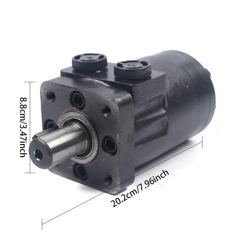 Hydraulic Motor Replacement For Char-Lynn 101-1003 009 And Eaton 101-1003 With Four Bolt Flange and 1 Inch Shaft