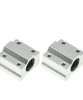 SC8UU Linear Ball Bearing And Slide Bushing Kit Delivers Hella Smooth Travel And Zero Play For CNC 3D Printer Upgrades, metal slide bushings.