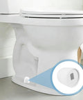 2 Pack Ceramic Bird Toilet Bolt Covers Straight Up Hide Rusty Floor Screws Smooth As Butter While Boosting Your Bathroom Vibes With Fly Decorative Screw Caps And Chic Home Fixtures installed on a toilet.
