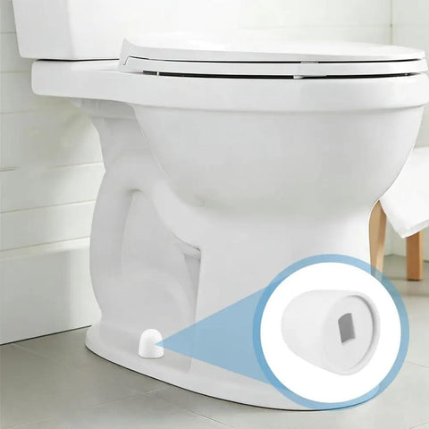 2 Pack Ceramic Bird Toilet Bolt Covers Straight Up Hide Rusty Floor Screws Smooth As Butter While Boosting Your Bathroom Vibes With Fly Decorative Screw Caps And Chic Home Fixtures installed on a toilet.