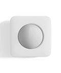 Dope Indoor Motion Sensor For Gen 3 Home Security System That Detects Movement Up To 30 Feet With A 90 Degree Field Of View For Corner Coverage In Large Rooms And Pet Friendly Design, white square sensor