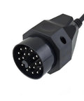 20 Pin To 16 Pin OBD2 Adapter For BMW Diagnostic Tools shown up close, highlighting the 20-pin connector port.