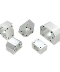 Get That Smooth Motion With This Badass Ball Screw Set Featuring SFU2505 Kit For Your Router CNC Setup Including Bearing Nut Housing In Durable Aluminum Alloy For Fast Precise Slides, five aluminum alloy bearing housings