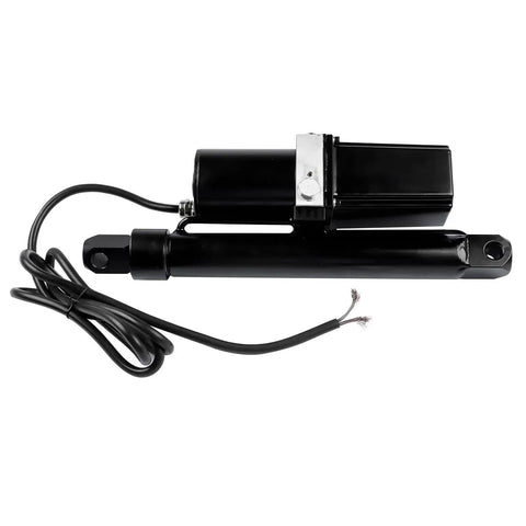 Ten Inch 12V DC Hydraulic Motor Electric Linear Actuator for rugged DIY projects, showing compact design and wiring.