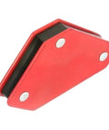 Telescoping Shortwave Antenna Horizontal Whip Mount Dual-Mode Upright V-Shape Installation integrated balun, red steel bracket view