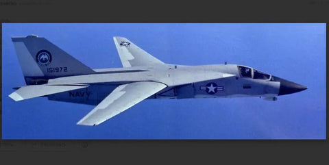 One To Seventy Two Scale F-111B Navy Decal Set For Model Aircraft D72001 Multicolor Water Slide Decals New In Box