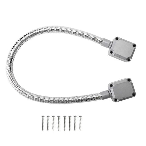 Stainless Steel Door Loop Cable Protector For Door Access Control Systems And Electric Locks, Wire Guard Sleeve With 8mm Inner Diameter