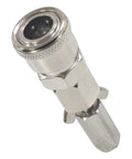 VacU Lock End Connector For Reciprocating Linear Actuator DIY Design In Stainless Steel With M8 Thread 3.3 Inch Height And 121g Weight