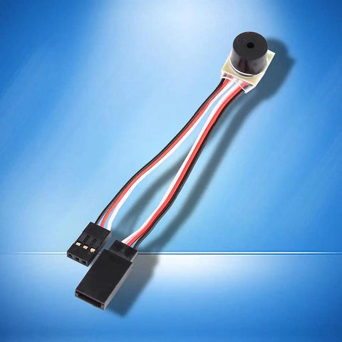 Lost RC Aircraft Finder Alarm With Dope Dual Beep Voice For RC Airplanes Quadcopters And Helicopters on blue background