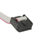 Close-up of cable from SOP8 To DIP8 Test Clip Kit For BIOS Chips, featuring connector and ribbon for IC programming.