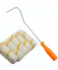 Premium Microfiber Paint Rollers And Frames Kit Featuring Short Pile Nap, includes roller frames and covers.