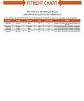 Fitment chart for Premium Pair Of Two Front Suspension Strut Mounts With Spring Seats Bearings And Insulators for Chrysler PT Cruiser Dodge Neon.