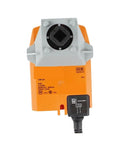 Plug And Play Rotary Actuator With Reliable Fail Safe Protection For Industrial Ball Valves 24 Volt Ac Dc Driven Designed For Zero Hassle Installation 2.5 Nm Torque Smooth Open Close Action, top view with wiring detail.
