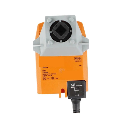 Heavy Duty Rotary Actuator Featuring A Foolproof Fail Safe Mechanism For Standard Ball Valves TRF24 Ac Dc 24v view from the top